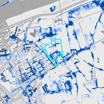 Overstromingsgevoelig (pluviaal)