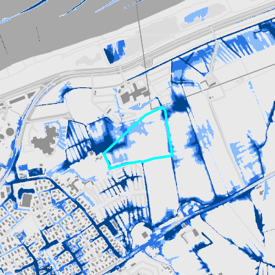 Overstromingsgevoelig (pluviaal)