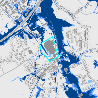 Overstromingsgevoelig (pluviaal)