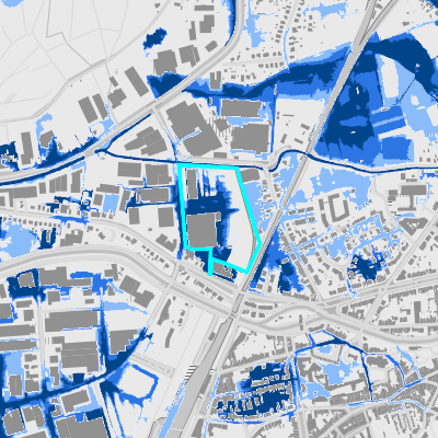 Overstromingsgevoelig (pluviaal)