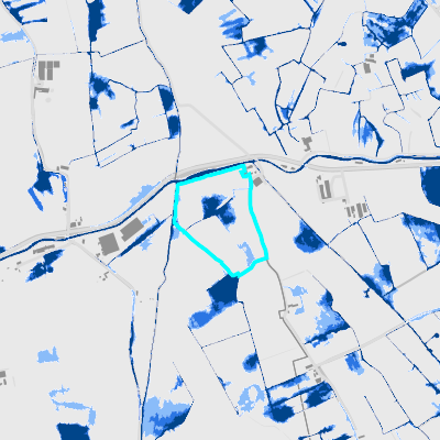Overstromingsgevoelig (pluviaal)