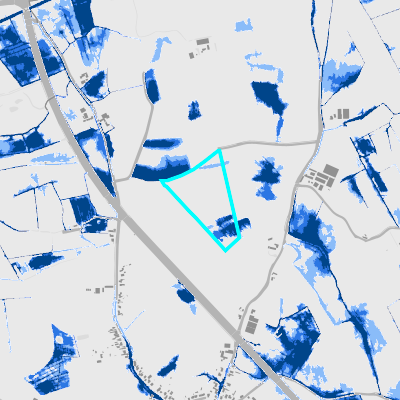 Overstromingsgevoelig (pluviaal)