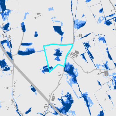 Overstromingsgevoelig (pluviaal)