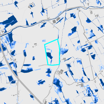 Overstromingsgevoelig (pluviaal)