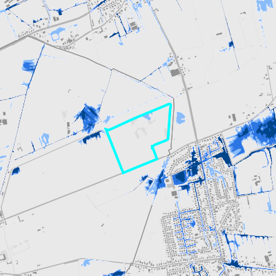 Overstromingsgevoelig (pluviaal)