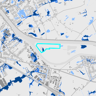 Overstromingsgevoelig (pluviaal)