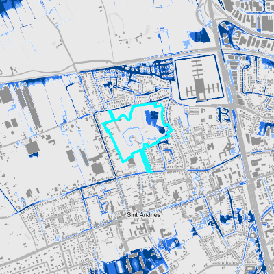 Overstromingsgevoelig (pluviaal)