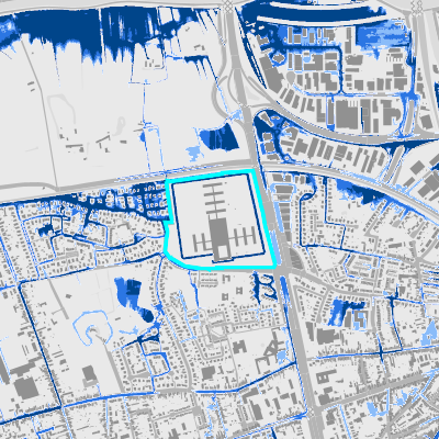 Overstromingsgevoelig (pluviaal)