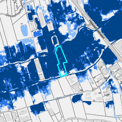 Overstromingsgevoelig (pluviaal)