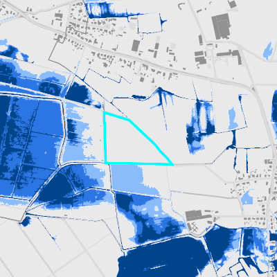 Overstromingsgevoelig (pluviaal)