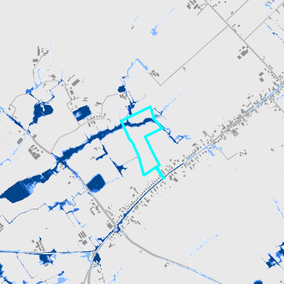 Overstromingsgevoelig (pluviaal)