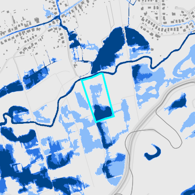 Overstromingsgevoelig (pluviaal)
