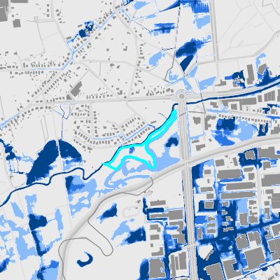 Overstromingsgevoelig (pluviaal)