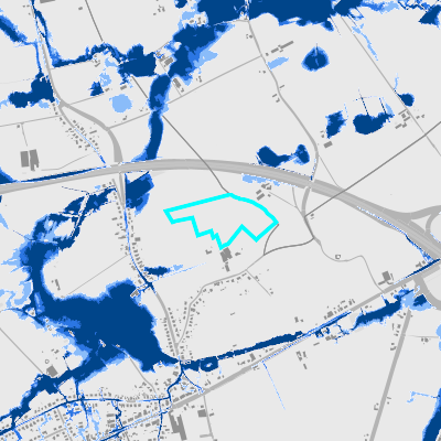 Overstromingsgevoelig (pluviaal)