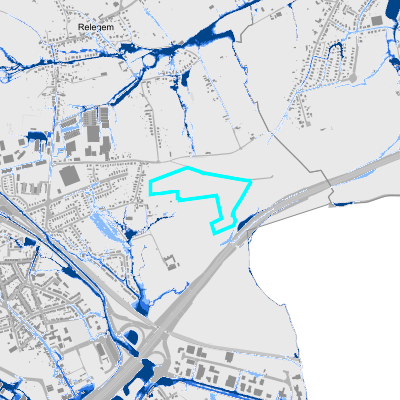 Overstromingsgevoelig (pluviaal)