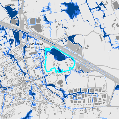 Overstromingsgevoelig (pluviaal)