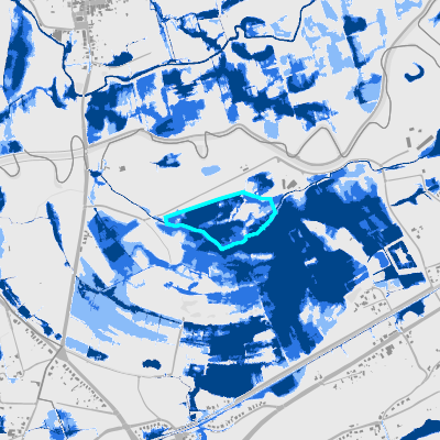 Overstromingsgevoelig (pluviaal)