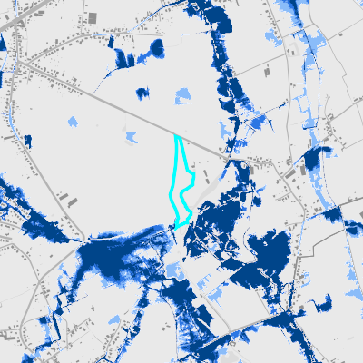 Overstromingsgevoelig (pluviaal)