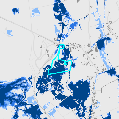 Overstromingsgevoelig (pluviaal)