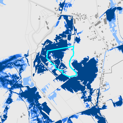Overstromingsgevoelig (pluviaal)