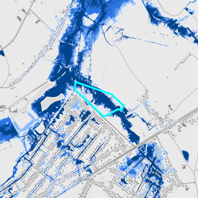 Overstromingsgevoelig (pluviaal)