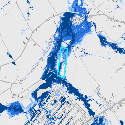 Overstromingsgevoelig (pluviaal)