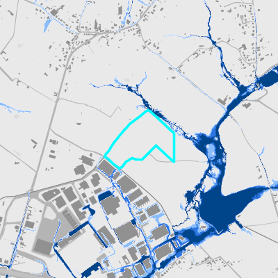 Overstromingsgevoelig (pluviaal)