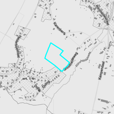 Ruimtelijke uitvoeringsplannen (RUP)