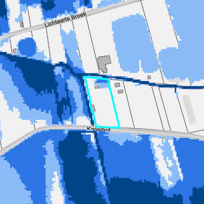 Overstromingsgevoelig (pluviaal)