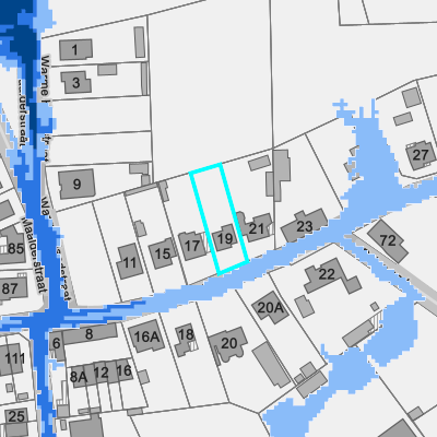 Overstromingsgevoelig (pluviaal)
