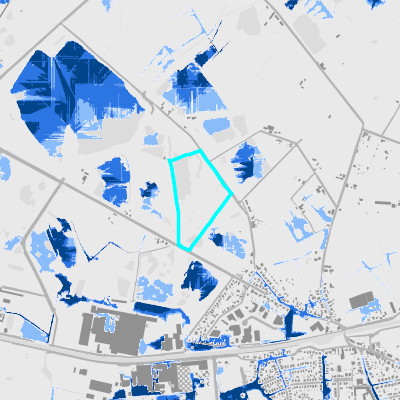 Overstromingsgevoelig (pluviaal)