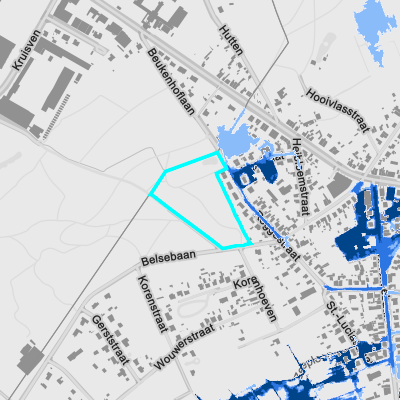 Overstromingsgevoelig (pluviaal)