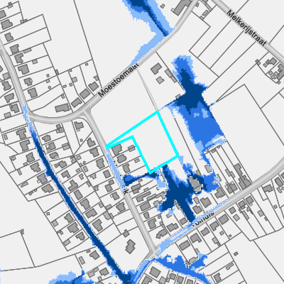 Overstromingsgevoelig (pluviaal)