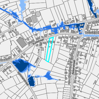 Overstromingsgevoelig (pluviaal)