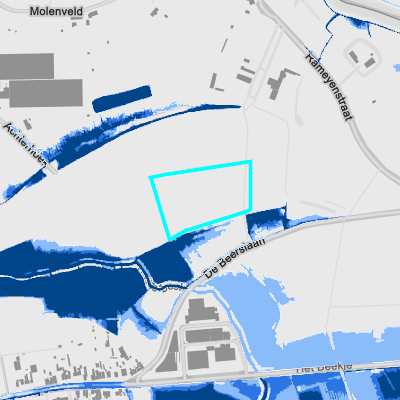 Overstromingsgevoelig (pluviaal)