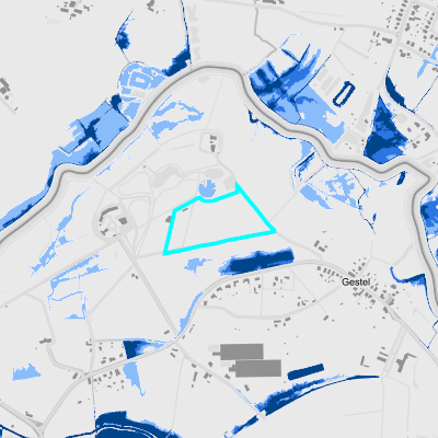 Overstromingsgevoelig (pluviaal)