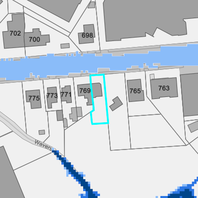 Overstromingsgevoelig (pluviaal)