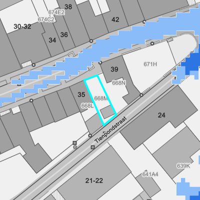 Overstromingsgevoelig (pluviaal)