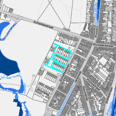 Overstromingsgevoelig (pluviaal)
