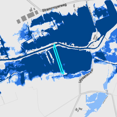 Overstromingsgevoelig (pluviaal)