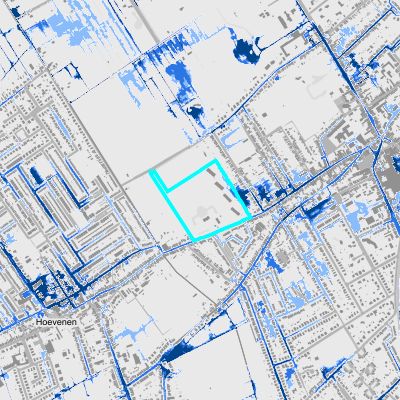Overstromingsgevoelig (pluviaal)