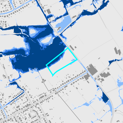 Overstromingsgevoelig (pluviaal)
