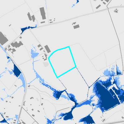 Overstromingsgevoelig (pluviaal)