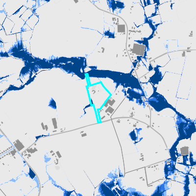 Overstromingsgevoelig (pluviaal)