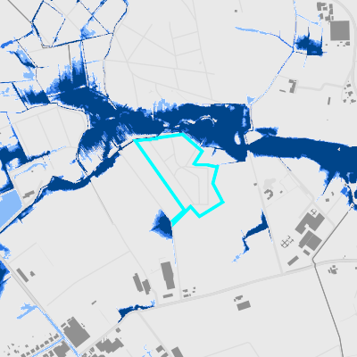 Overstromingsgevoelig (pluviaal)