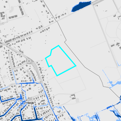 Overstromingsgevoelig (pluviaal)