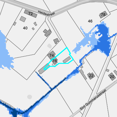 Overstromingsgevoelig (pluviaal)