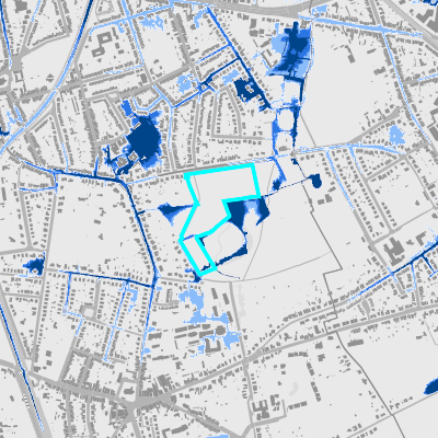 Overstromingsgevoelig (pluviaal)