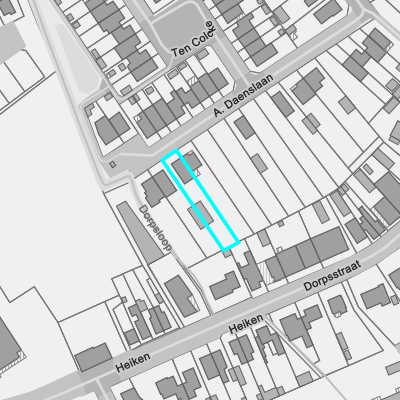 Ruimtelijke uitvoeringsplannen (RUP)