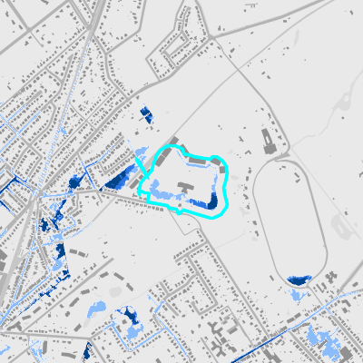 Overstromingsgevoelig (pluviaal)